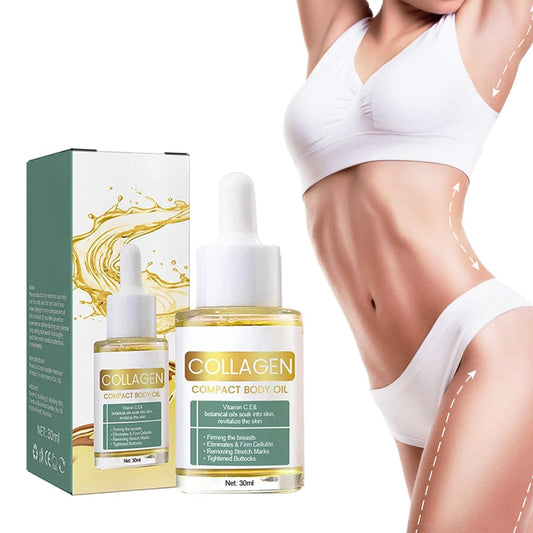Beauty Women Collagen Lifting Body Oil, Beautywomen Collagen Lifting Body Oil, Collagen Serum for Face, Reduces Fine Lines & Wrinkles 1PCS