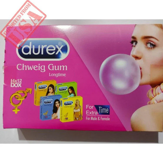 Timing Bubble Gum Sex Enhancement Boost Performance & Pleasure!