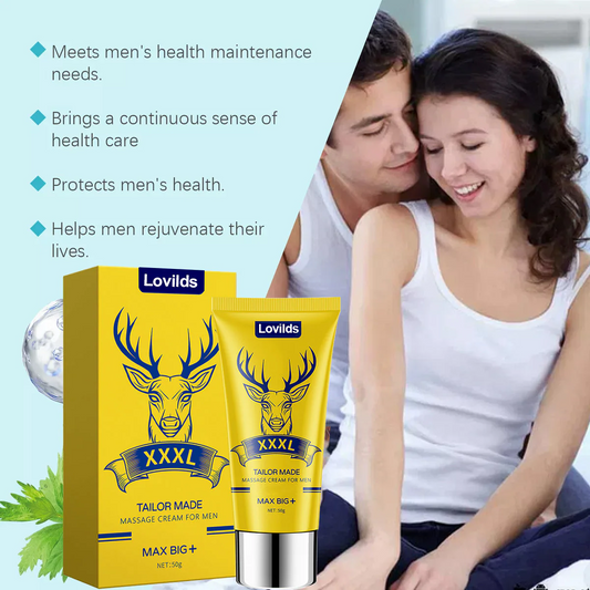 Final 3 Hours: 60% OFF🔥 DeerHorn Male Vitality Massage Cream